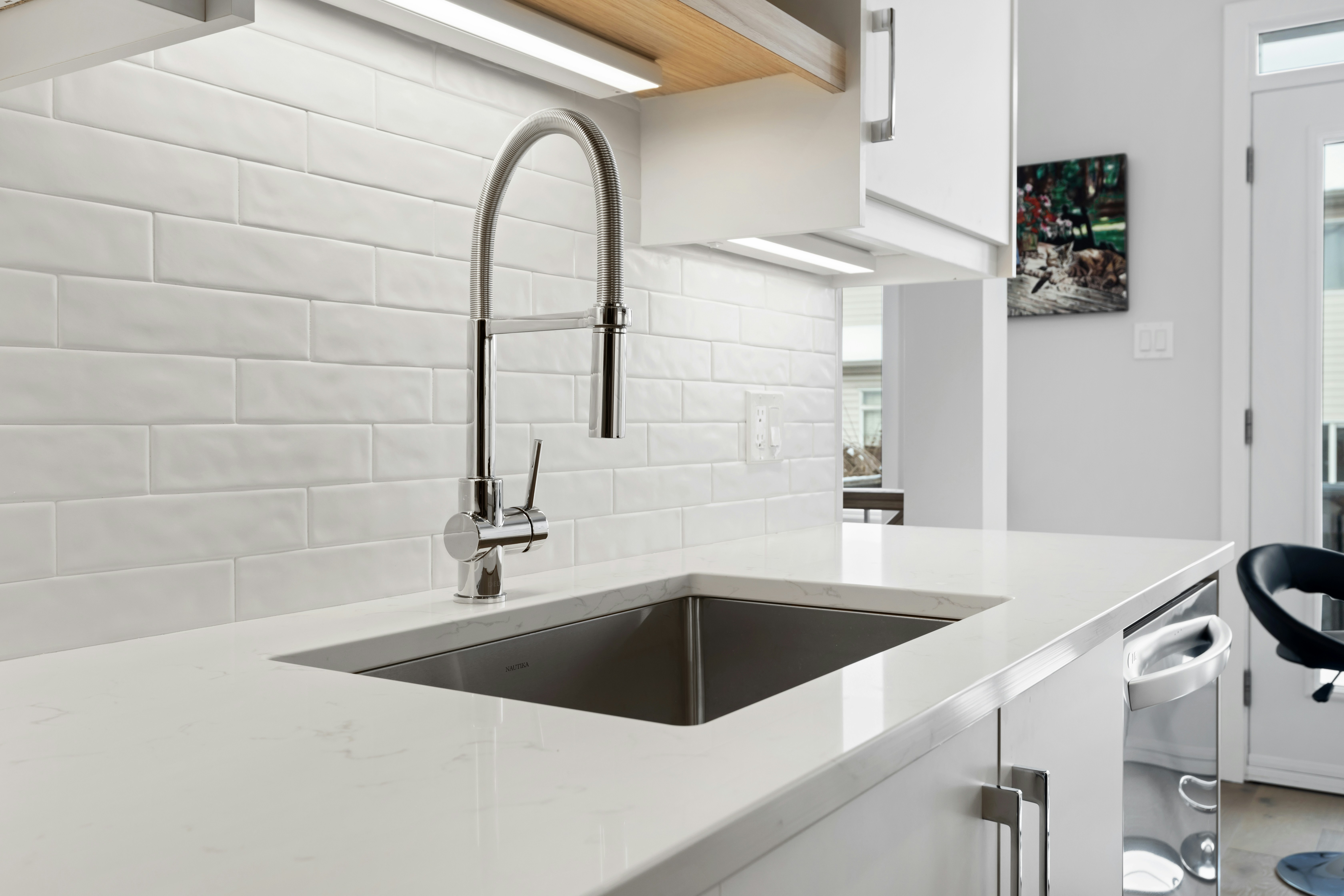 Kitchen sink installation by FlowFix Plumbing